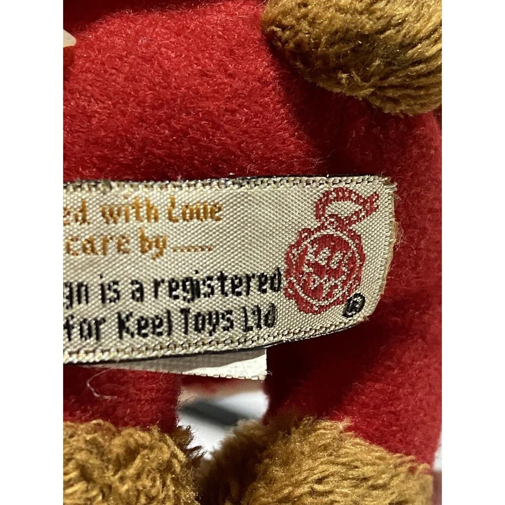 Teddy Bear Keel Toys British Royal Guard London Beefeater Plush Red Stuffed 9